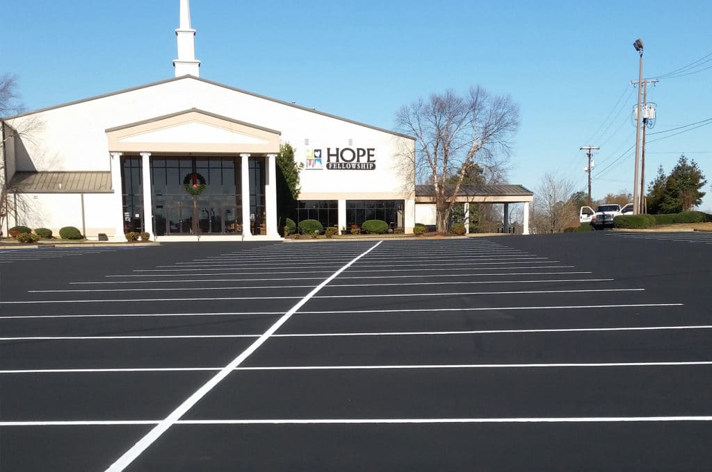 Church Parking Lot by Moseley Bros Asphalt0 – Moseley Bros. Asphalt ...