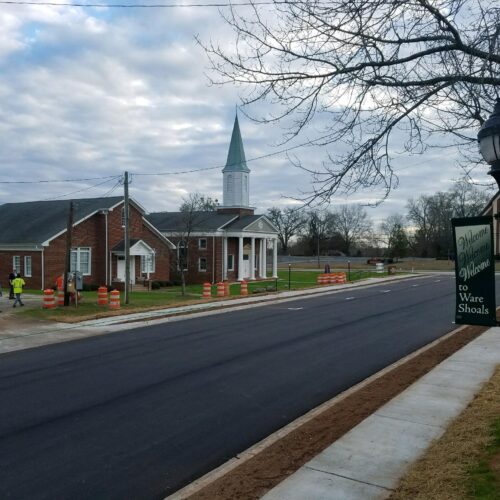 Ware Shoals asphalt paving by Moseley Bros Asphalt