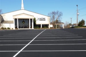 Residential and Commercial Parking Lot by Moseley Bros Asphalt Paving Service