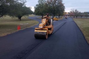 asphalt paving